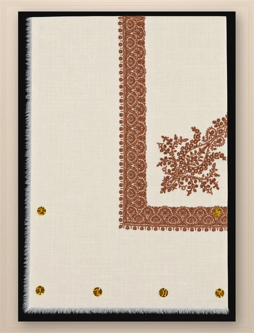 Arabic Shawl Design 08